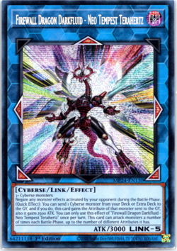 Firewall Dragon Darkfluid - Neo Tempest Terahertz MP24-EN130 Secret Rare Yugioh - Image 1