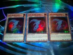 3x D/D Necro Slime 1st Edition Ultra Rare GFP2-EN075 Yu-Gi-Oh! - Image 1