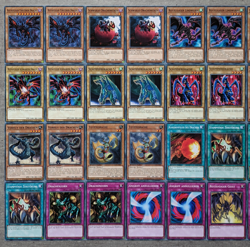 Yu-Gi-Oh! Rotaugiger schwarzer Drache / Speed Duel - Deck ANIME SR Nightshroud - Image 2