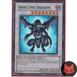 Yugioh Dark End Dragon RYMP-EN066 Super Rare NM - Image 1