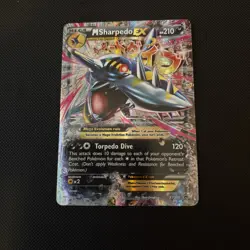 M Sharpedo EX XY200 XY Holo Pokemon Card 2017 Promo - Image 1