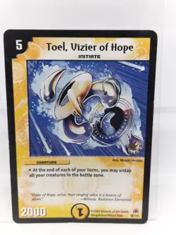 Duel Masters Promo Card Toel, Vizier Of Hope Initiate 2004 M7 / Y1 - Image 1