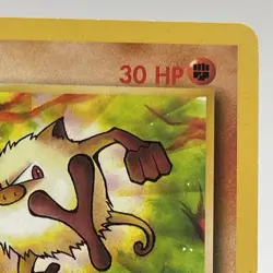 Pokemon Card Mankey 55/64 Jungle Unlimited WOTC Common LP-NM - Image 3