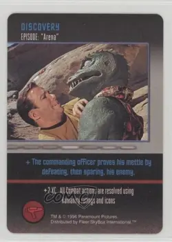 1996 Star Trek - The Card Game Discovery Episode: Arena - Image 1