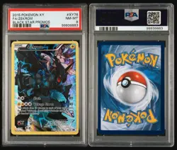 Pokemon TCG Zekrom Black Star Promos Holo Card XY76 PSA 8 - Image 3