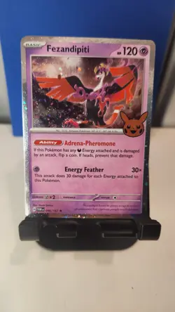 2024 POKEMON Trick or Trade Fezandipiti (Cosmos Holo) #096/167 CARD Holo Rare - Image 1