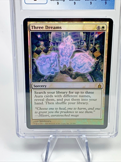CGC 9 - THREE DREAMS - Ravnica FOIL Graded MTG Magic the Gathering Card - Image 3