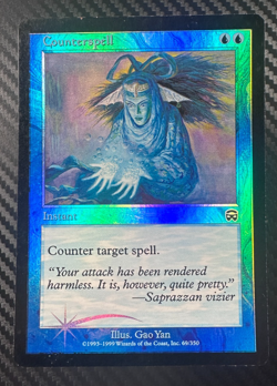 1999 MTG Mercadian Masques - COUNTERSPELL (Foil) - #69 - MP - Image 1