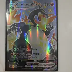 Pokemon Charizard VMAX SV107/SV122 Shining Fates Shiny Vault Holo 330HP EN - Image 1