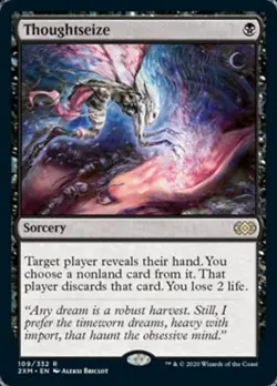 MTG English Thoughtseize NM Normal Double Masters - Image 1