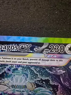 Pokemon TCG Terapagos EX 170/142 Stellar Crown Holo Special Illustration Rare LP - Image 3