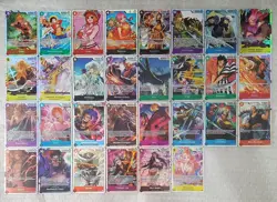 One Piece Character Card Foil Job Lot - Image 1