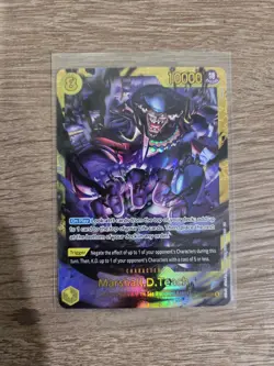 OP16-119 Marshall.D.Teach SEC Alt Art The Time To Battle One Piece TCG English - Image 1