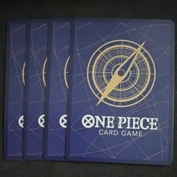 Playset Bandai One Piece TCG Mr. 3 (Galdino) OP16-056 Special Blue English x4 - Image 2