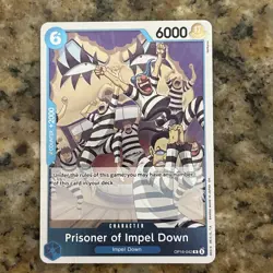 Prisoner of Impel Down OP16-042 R The Time of Battle Foil English One Piece - Image 1