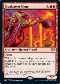 MTG English Dualcaster Mage NM Normal Double Masters - Image 1