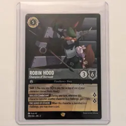 Disney Lorcana Robin Hood Champion of Sherwood Non-Foil Legendary ✅ - Image 1