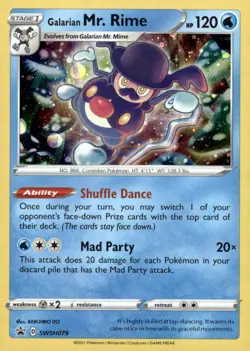 Galarian Mr. Rime - Holo Promo SWSH: Sword & Shield Promo Cards SWSH079 NM - Image 1