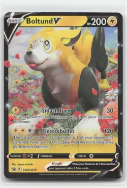 Boltund V - Holo SWSH: Sword & Shield Promo Cards SWSH219 NM - Image 1