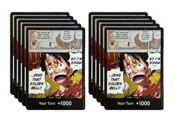 Luffy Golden Bell DON!! Card x10 Set | Adventure On Kamis Island - One Piece TCG - Image 1