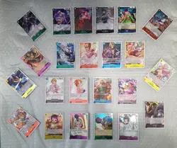 One Piece Character Card Foil Job Lot Japanese - Image 2