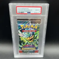 2024 POKEMON CARD TWILIGHT MADQUERADE SEALED BOOSTER PACK PSA 10 🔥 LIMITED RARE - Image 1