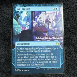 As Foretold Regular WOT 0014 Magic MTG NM - Image 3