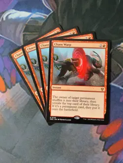 Chaos Warp x 4 | 7% Off 2+ | Karlov Manor | NM | MTG - Image 1