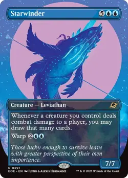Starwinder Borderless Edge of Eternities NM MTG - Image 1