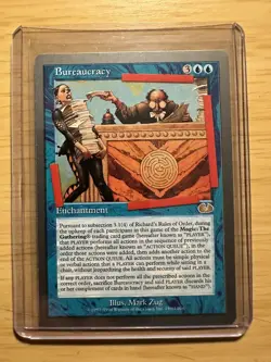MTG Magic The Gathering ~ Bureaucracy ~ Unglued ~ 14/94 Hot ~ MINT - Image 3