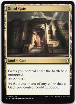Gond Gate 353 NM Commander Legends: Battle for Baldur's Gate MTG - Image 1