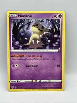 MIMIKYU 081/189 R DARKNESS ABLAZE POKEMON - Image 1