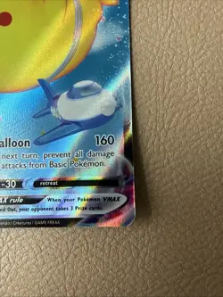 Pokemon Flying Pikachu VMAX Ultra Rare Full Art Holo 007/025 Celebrations 310 HP - Image 4
