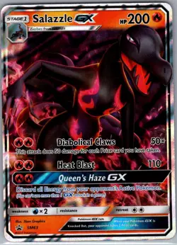 Salazzle GX SM63 SM Promos - Pokemon Card - NM - Image 1