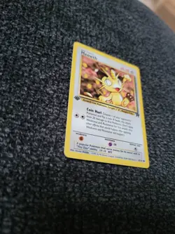 Pokemon Team Rocket 1st Edition Regular Finish Meowth 62/82 NM-MT OC969 - Image 2