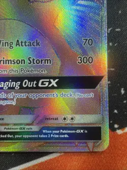 2017 Pokemon SM Burning Shadows Charizard GX #150/147 - Image 4
