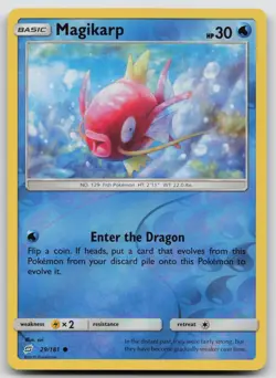 Magikarp 29/181 Team Up Pokemon Reverse Holo LP - Image 1