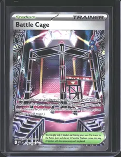 Battle Cage 116/094 Ultra Rare Phantasmal Flames Pokemon NM/M - Image 1
