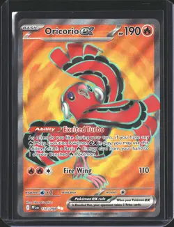 Oricorio ex 110/094 Ultra Rare Phantasmal Flames Pokemon NM/M - Image 1