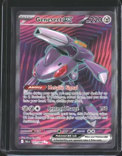 Genesect ex 161/086 Holo Ultra Rare Black Bolt Pokemon NM/M - Image 1