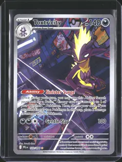 Toxtricity 103/094 Illustration Rare Phantasmal Flames Pokemon NM/M - Image 1