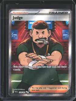 Judge 228/091 Ultra Rare Paldean Fates Pokemon NM/M - Image 1