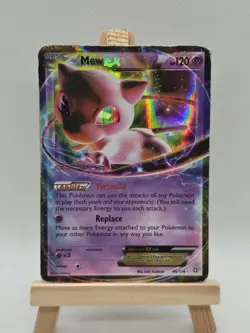 POKEMON TCG MEW EX (ULTRA RARE) 46/124 DRAGONS EXALTED - Image 1