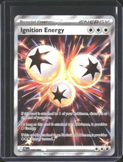 Ignition Energy 124/094 Ultra Rare Phantasmal Flames Pokemon NM/M - Image 1