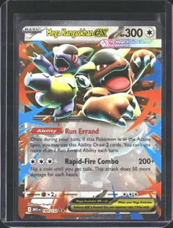 Mega Kangaskhan ex 104/132 Double Rare Mega Evolution Pokemon NM/M - Image 1