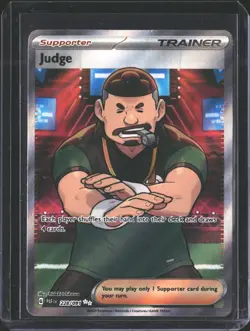 Judge 228/091 Ultra Rare Paldean Fates Pokemon NM/M - Image 1