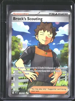 Brock's Scouting 179/159 Ultra Rare Journey Together Pokemon NM/M - Image 1