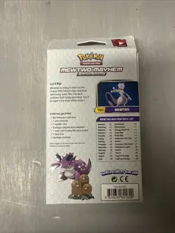 Pokemon Mewtwo Evolutions Theme Deck Sealed & Kyogre Theme Deck - Image 2