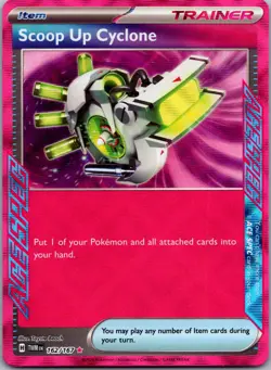 SCOOP UP CYCLONE 162/167 ACE SPEC RARE TWILIGHT MASQUERADE POKEMON NM - Image 1