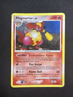 Pokemon TCG Magmortar Supreme Victors 6/147 Holo Rare HP - Image 1